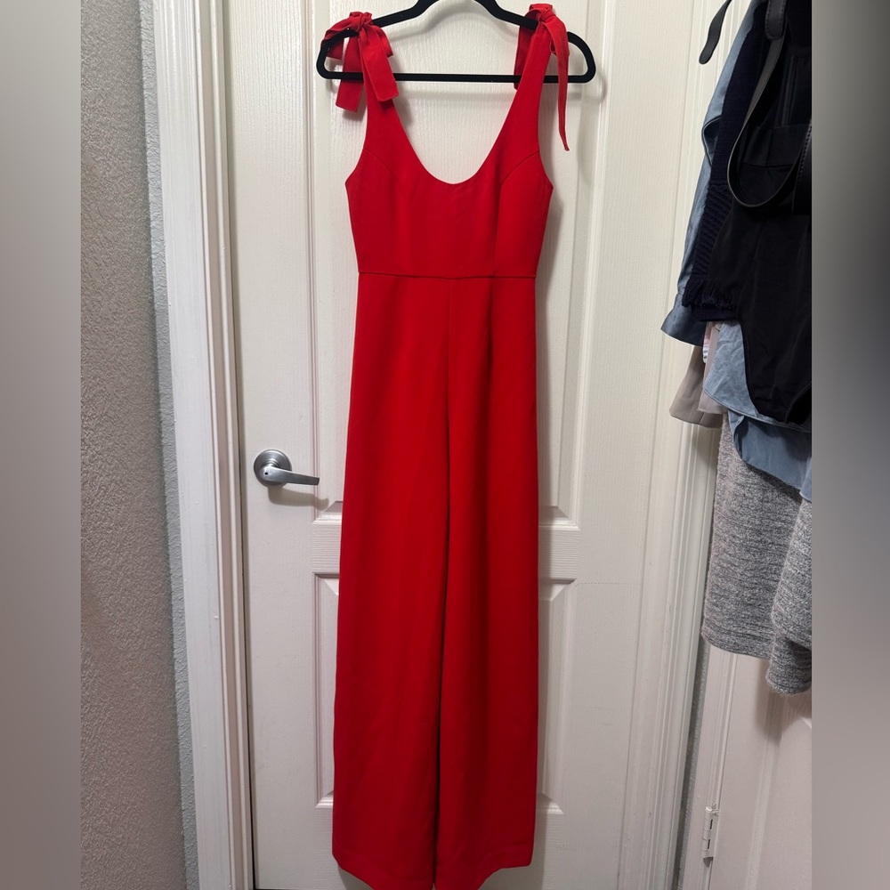 NWT NBD Red Jumpsuit